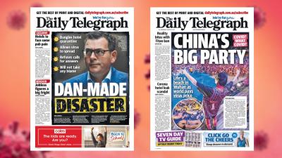 Hey, Quick Q: Which Of These Daily Tele Front Pages Covers Sydney’s Big Hotel Quarantine News?