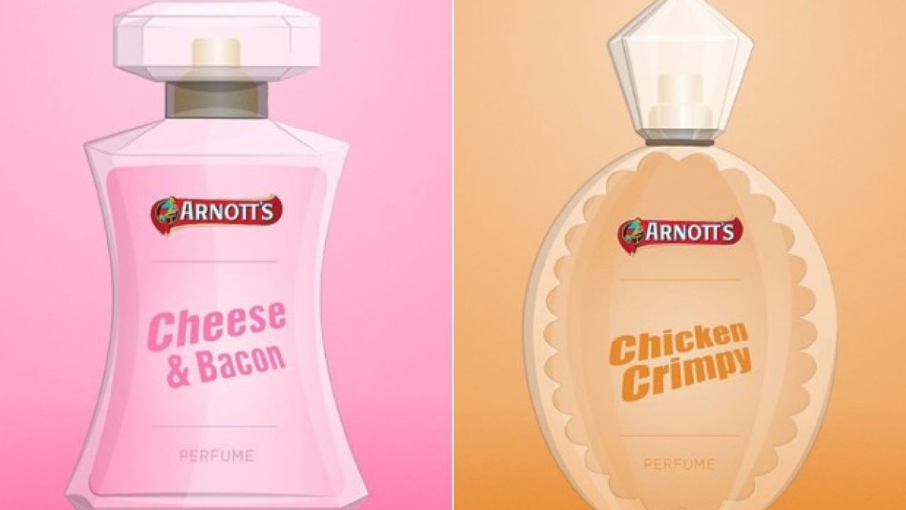 Arnott’s Teased Perfumes Of Your Fave Shapes Flavours & Chicken Crimpy Sounds Sexy TBH