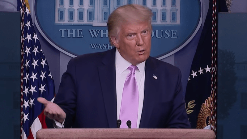 A Reporter Finally Asked Trump About The QAnon Conspiracy Because The Whole World Is 4Chan Now