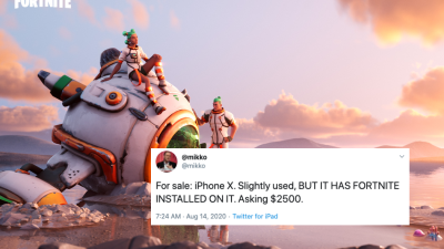 iPhones With Fortnite Are Going For Thousands On eBay After Apple Booted It Off The App Store