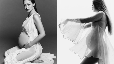 Hello To Gigi Hadid, Her Baby Bump, And Flowing Gowns In This Luxe Maternity Shoot