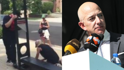 People Are Parading Guillotines At Jeff Bezos’ Estate & They’re Just Kidding… Haha Unless…