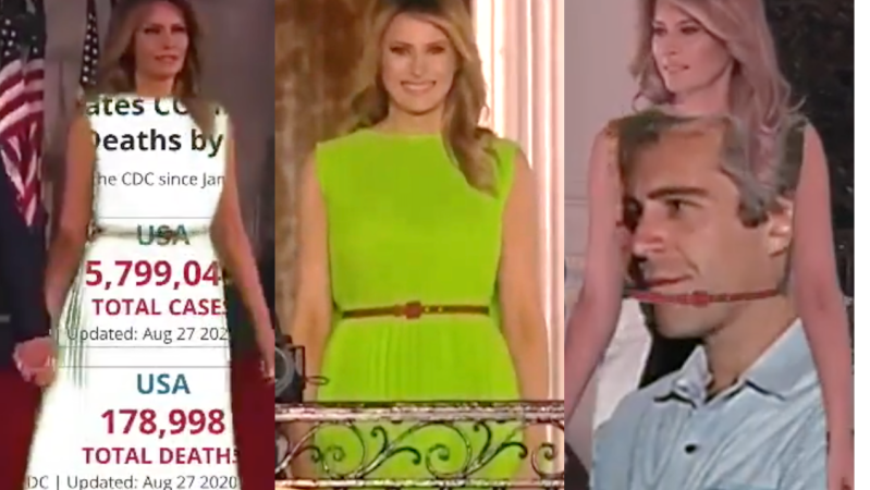 Melania Trump Just Wore A Green Screen Dress So Today’s Photoshop Challenge Is Sorted