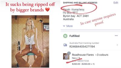 Byron Bay Fashion Label Golden Brown Claims Another Brand “Ripped Off” Their Design
