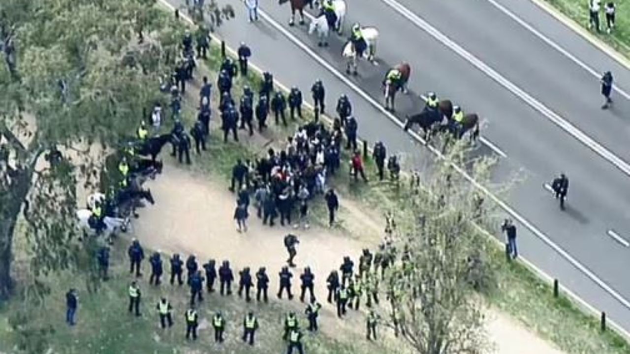 At Least 15 People Were Arrested At Melb ‘Freedom Day’ Protests, Including One Assault Charge