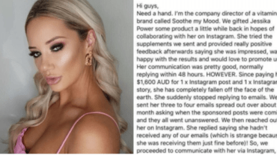 Jessika Power Responds After Being Slammed By Brand In Viral Post For Allegedly Fucking Them Over