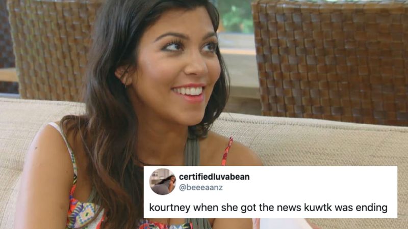KUWTK Is Ending After 20 Seasons And Everyone Is Making The Same Kourtney Kardashian Joke