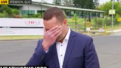 An ABC News Reporter Nearly Fainted On Live TV This Morning In Fairly Fkn Scary Scenes