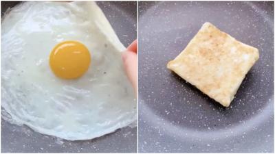 Somebody Turned An Egg Yolk Into A Little Baby Burrito On TikTok & I Need To Eat One RN