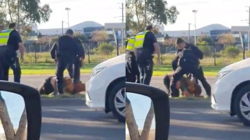 VIC Police Launch Investigation After Video Shows Cop Stomping On Man’s Head During Arrest