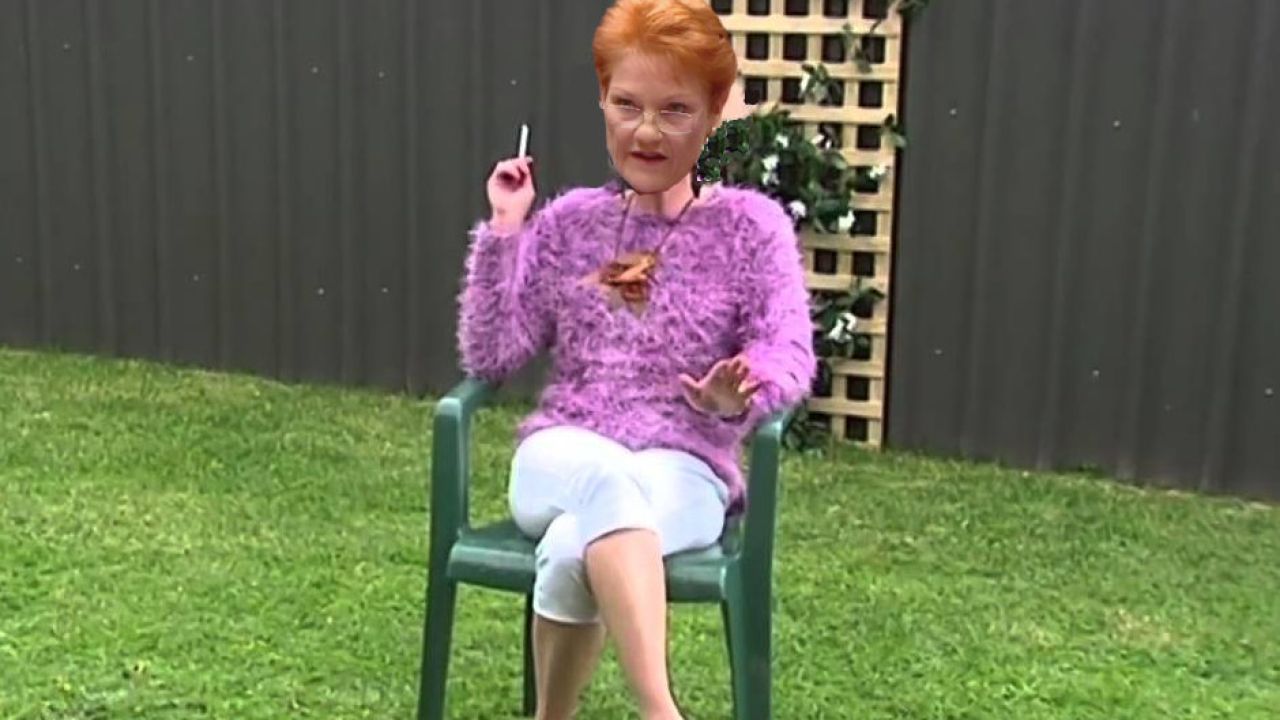 Somebody On TikTok Turned A Pauline Hanson Speech Into A Kath & Kim Skit & I’m Obsessed