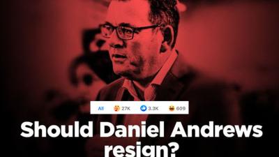 A Victorian MP Tried To Run A Rigged Anti-Dan Andrews Facebook Poll & It Backfired 27,000 Times