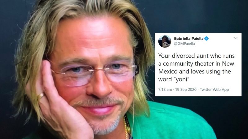 The Memes From Brad And Jen’s Flirty And Chaotic Table Read Are Already Rolling In