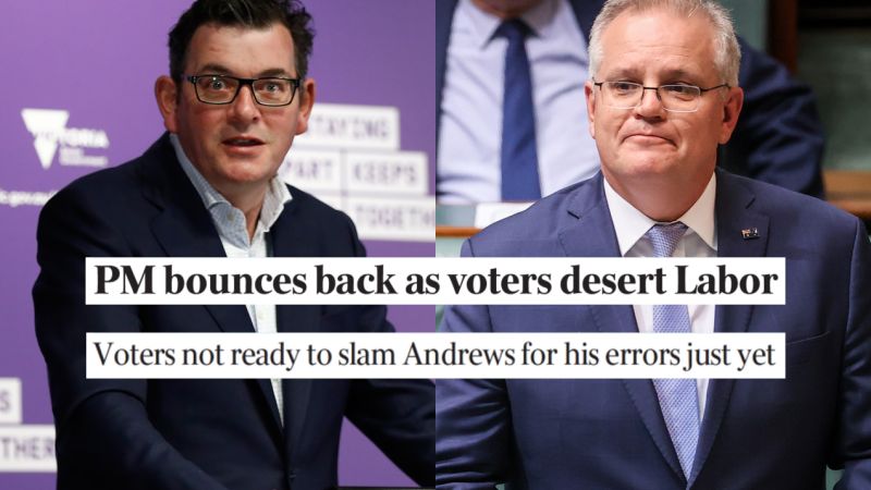 The Australian Is Having An Aggressively Normal One Over Scomo & Dandrews’ Approval Ratings