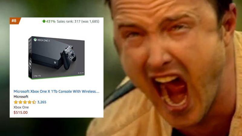 Xbox One X Sales Spiked After The Series X Pre-Order Sold Out, So Whose Mum Fucked It Up