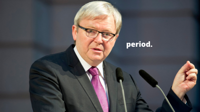 Famed Messy Bitch Kevin Rudd Dragged The Gov For Spending $3.5B To Fix Their Own NBN Fuckup