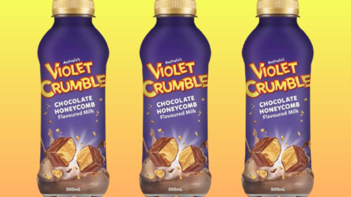 violet crumble milk