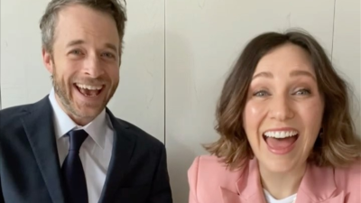 Hamish Blake Interviewed His Wife Zoë On Her New Book & It Was A Glorious, Insult-Laden Mess