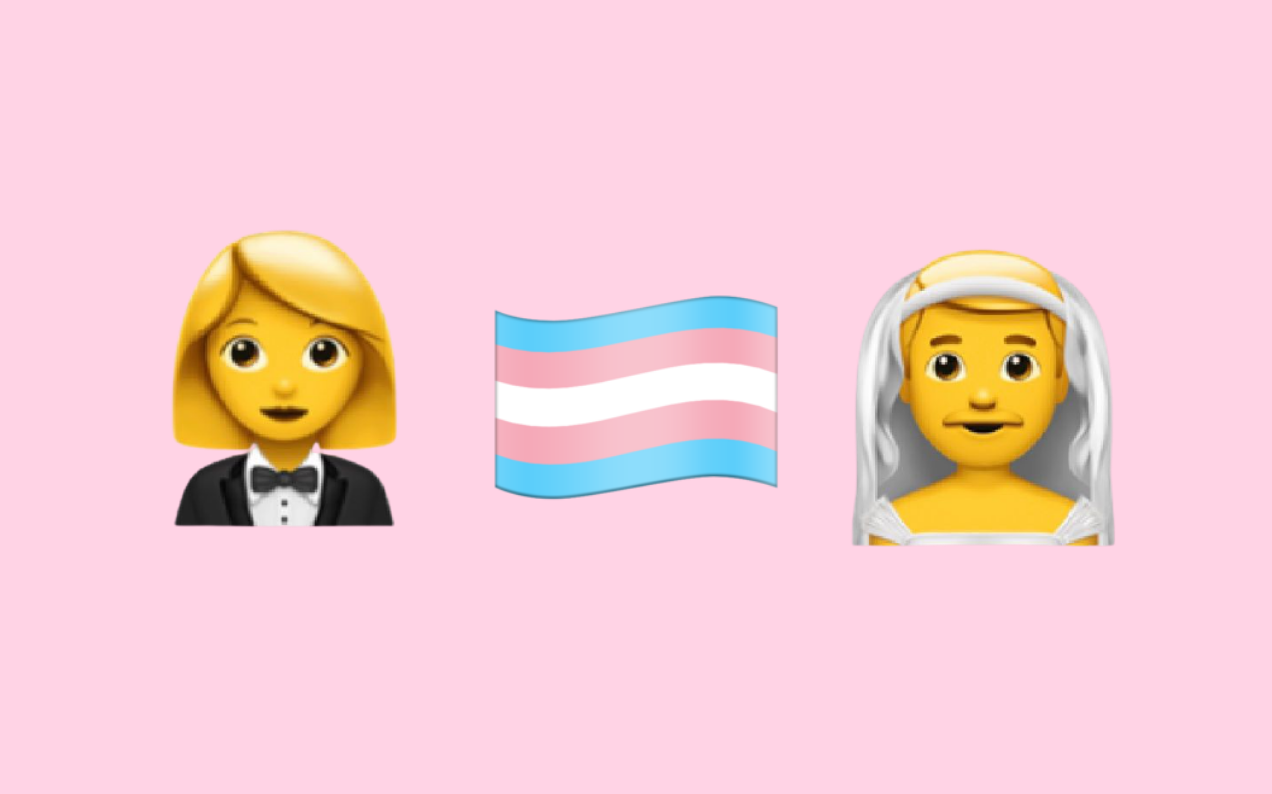 Transgender Flag Pride Apple Emojis