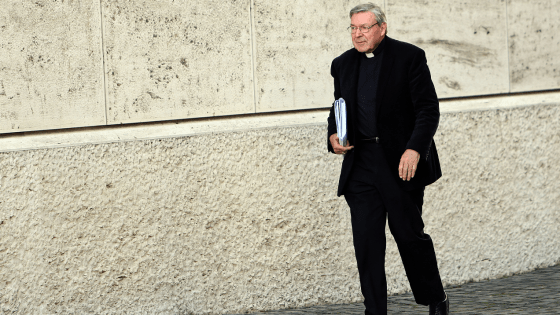 George Pell Got Heckled By A Stranded Aussie After His Specially Exempted Flight Back To Rome