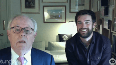 Jack Whitehall’s Dad Publicly Roasted His Dick Size (And Goon Sacks) On The Sunday Project