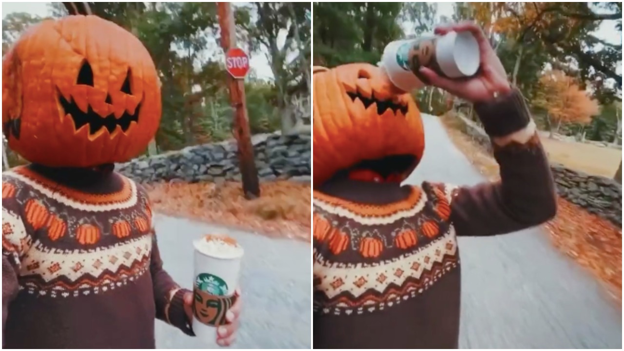 This Jack-O-Lantern Doing The Dreams Challenge On TikTok Is My Only Spooky Season Mood