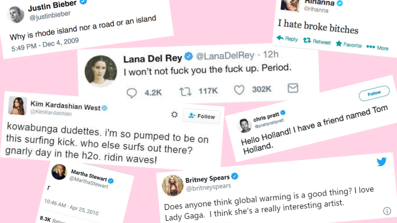 A Collection Of The Most Chaotic Celeb Tweets Of All Time That I Refuse To Believe Are Real