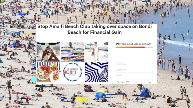 A Petition Against The $80-Per-Head Rich Kent Bondi Beach Club Proposal Has Hit 27K Signatures