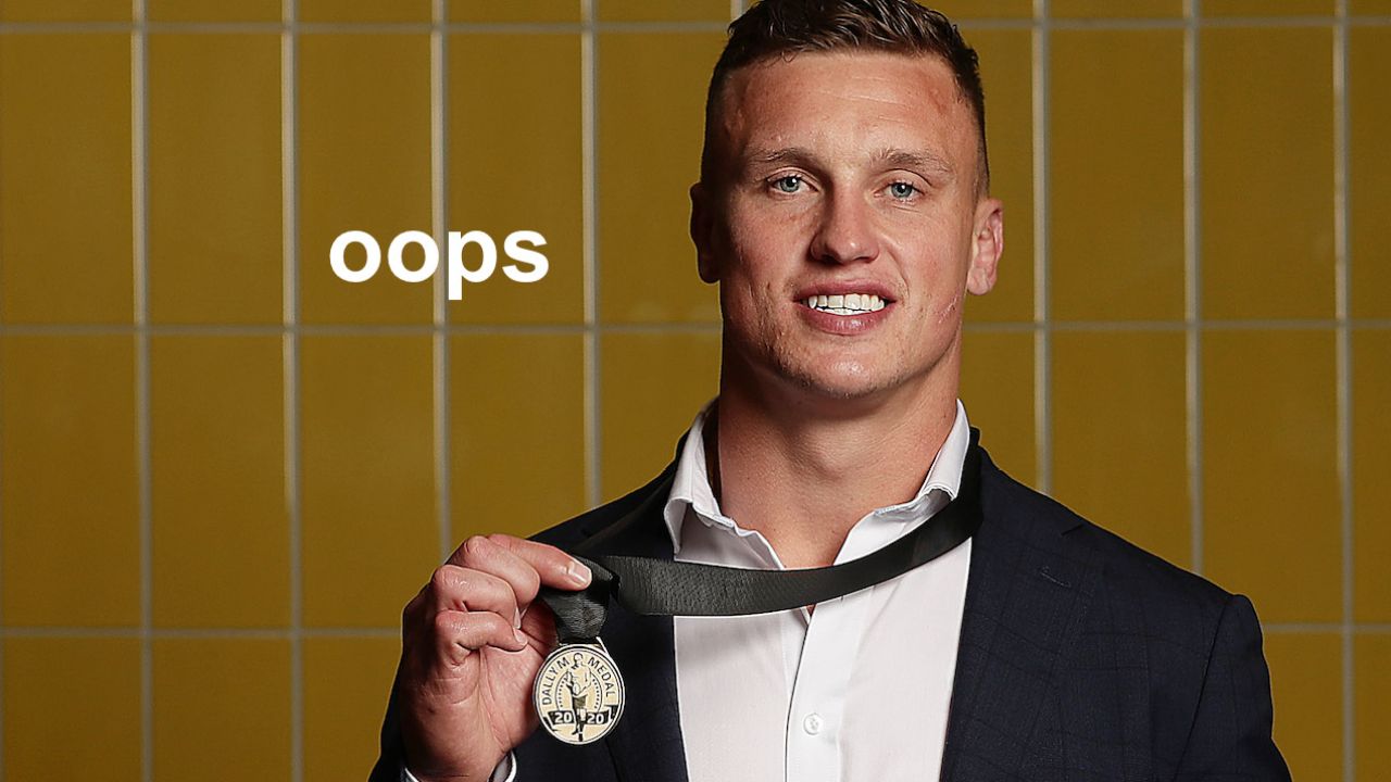 The Tele Accidentally Hit ‘POST’ On The Dally M Winner Ahead Of Schedule, Which Is My Nightmare