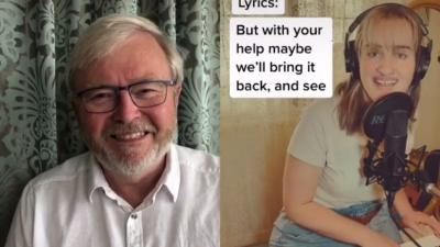 Kevin Rudd Posted His First Ever TikTok Duet And It’s Pure, Wholesome KRudd Awkwardness