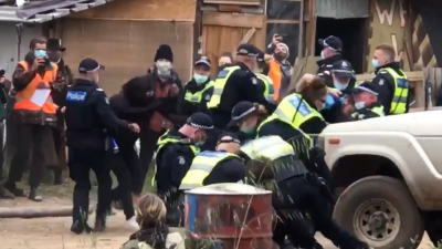 Victoria Police Have Forcibly Removed First Nations People Off DjabWurrung Country