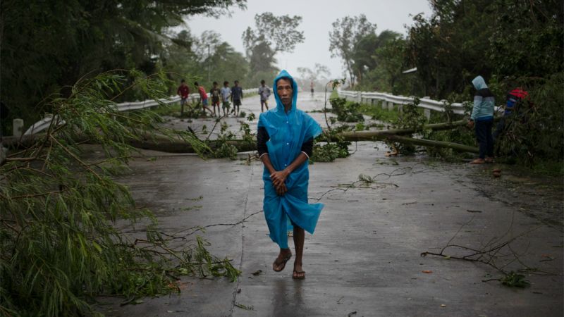 The Most Powerful Storm Of 2020, Typhoon Goni, Has Started Wreaking Havoc In The Philippines