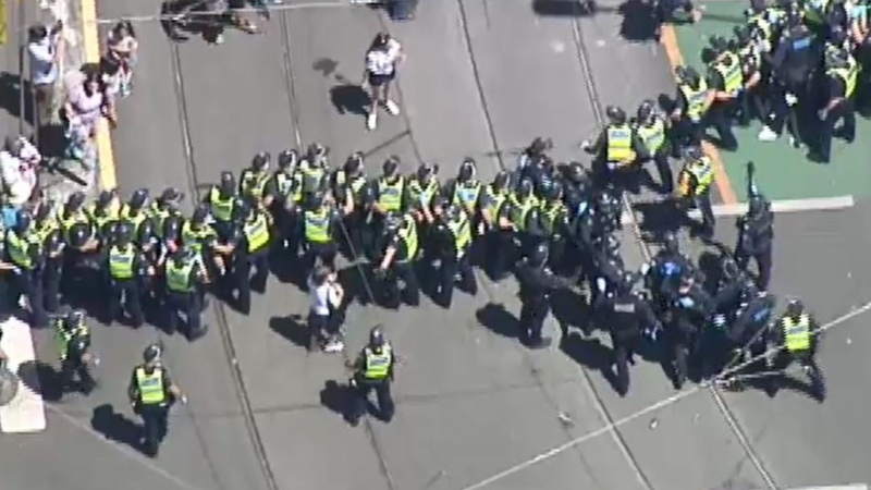 About 300 Anti-Lockdown Protesters Hit Melbourne Today Despite, Uh, Lockdowns Being Lifted