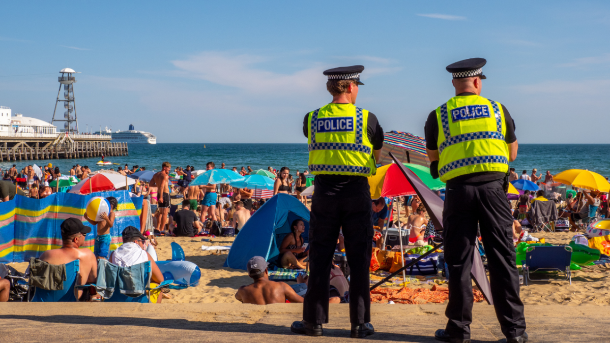 Melbourne Public Holiday Police Patrol