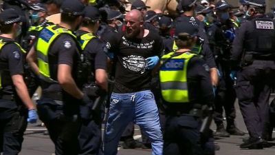 Victoria Police Arrested 400+ People & Issued 395 Fines At Melbourne’s Anti-Lockdown Protest