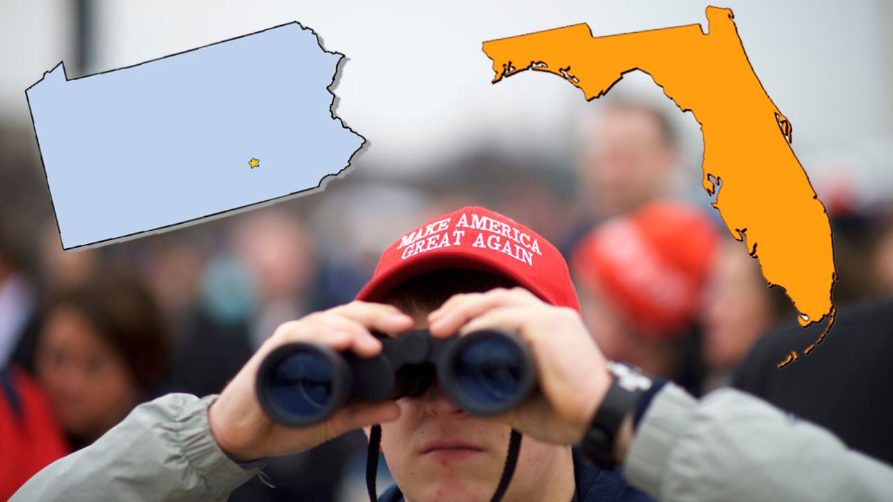 Here’s Why Florida & Pennsylvania Are The Key States To Watch In Today’s Presidential Election