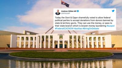 COOL: Parliament Just Passed A Shady Political Donation Law While We Were All Distracted