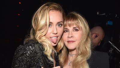 Miley Cyrus And Stevie Nicks Blessed Us With A Duet So BRB, Lip Syncing Into A Hairbrush