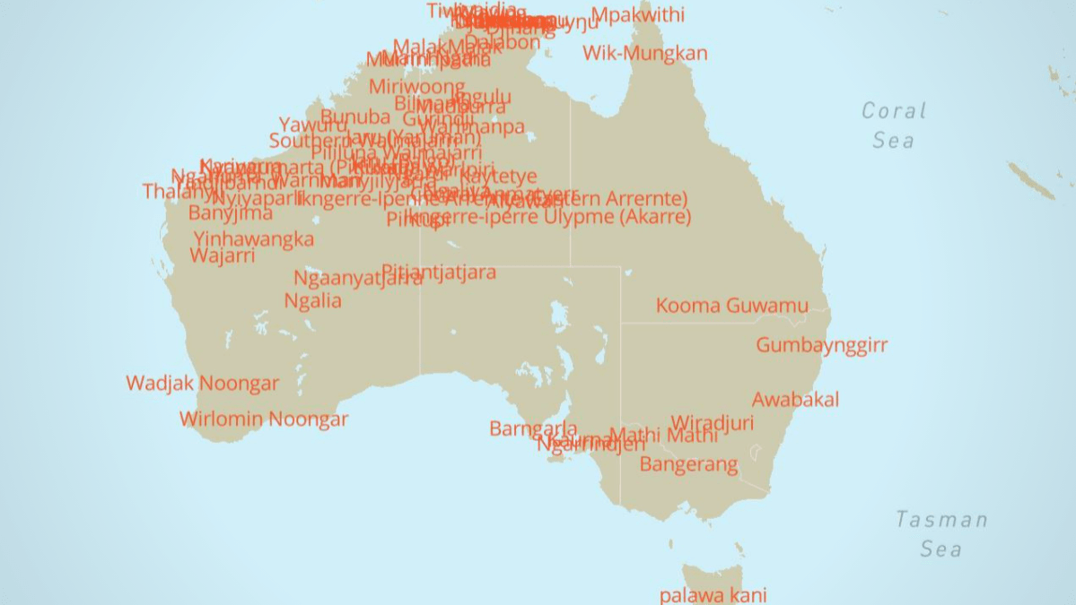 Aboriginal Languages 50 Words Project