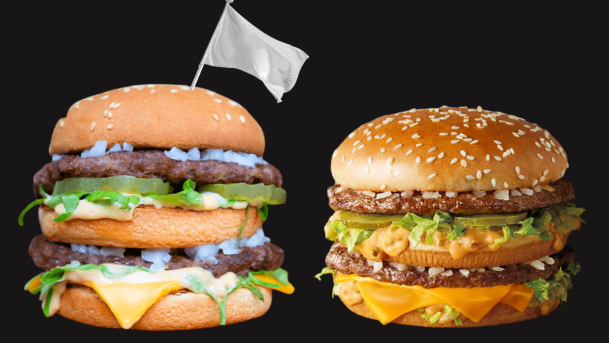 Rashays McDonald's Burger War
