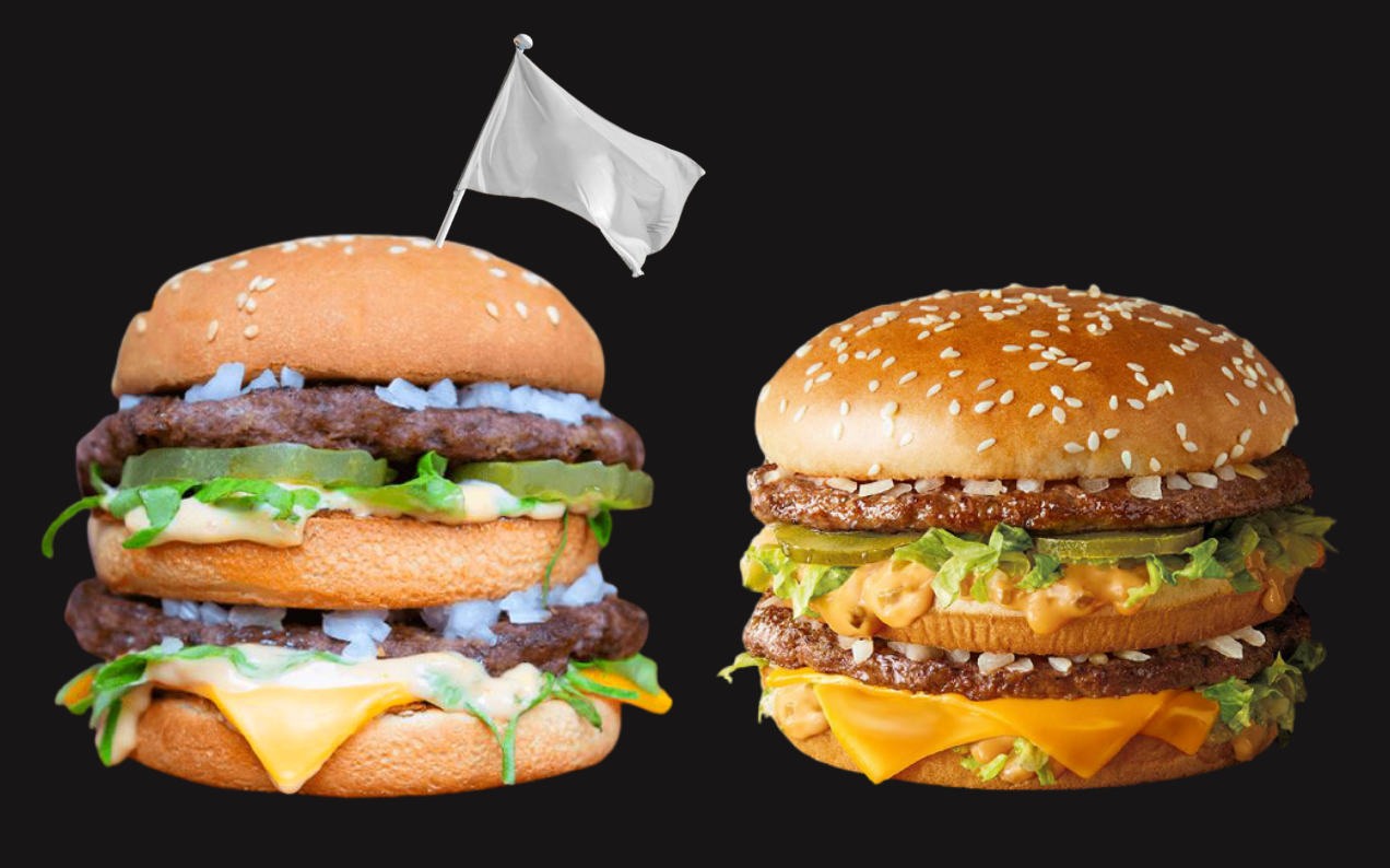 Rashays McDonald's Burger War