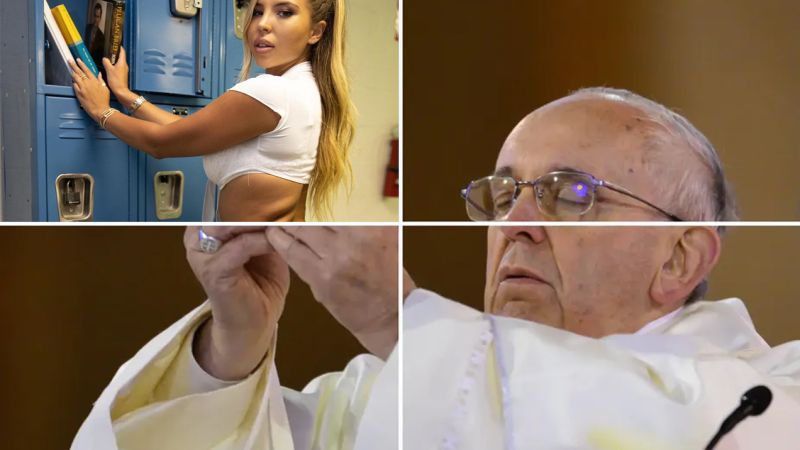 Pope Francis’ Insta Account Was Busted Liking An Insta Model’s Pics & That’s A Sin, Buddy