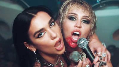 Badass Bbs Miley Cyrus & Dua Lipa Raise A Whole Lotta Hell In Their Gritty But Gorgeous Collab