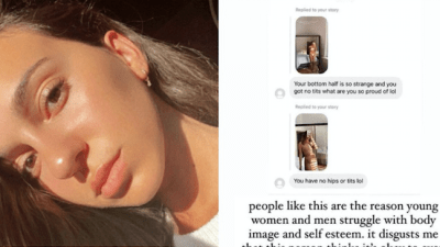 Bella Varelis Exposes Troll Who’s Been Sending Her A Heap Of Vile Body-Shaming DMs On Insta