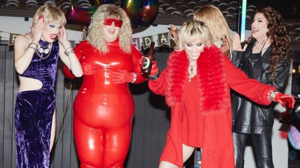 miley cyrus birthday party drag queens gigi goode