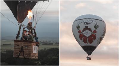 Hendrick’s Gin Is Doing A Bar In A Literal Hot Air Balloon & All The Drinks Are Free