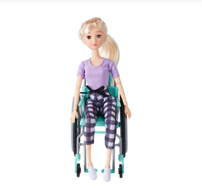 yrsKmart/Anko $12.00 Dolls With DisabilitiesBionic LegSuitable 3 