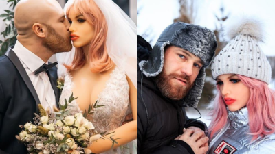 A Bodybuilder Has Married His Sex Doll Fiancée & Was That His Something Borrowed Or Nah
