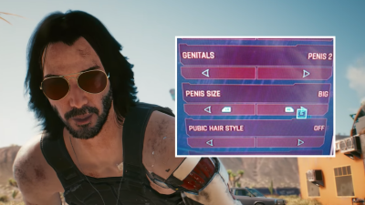 The Cyberpunk 2077 Genital Choices Have Been Revealed With Five (!) Unique Pubic Hair Options