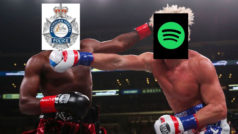 Spotify And The Australian Federal Police Are Feuding On Facebook And It’s Fkn Incredible